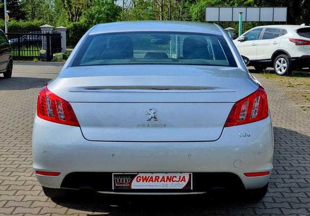 Peugeot 508 cena 28900 przebieg: 205000, rok produkcji 2012 z Wysoka małe 232